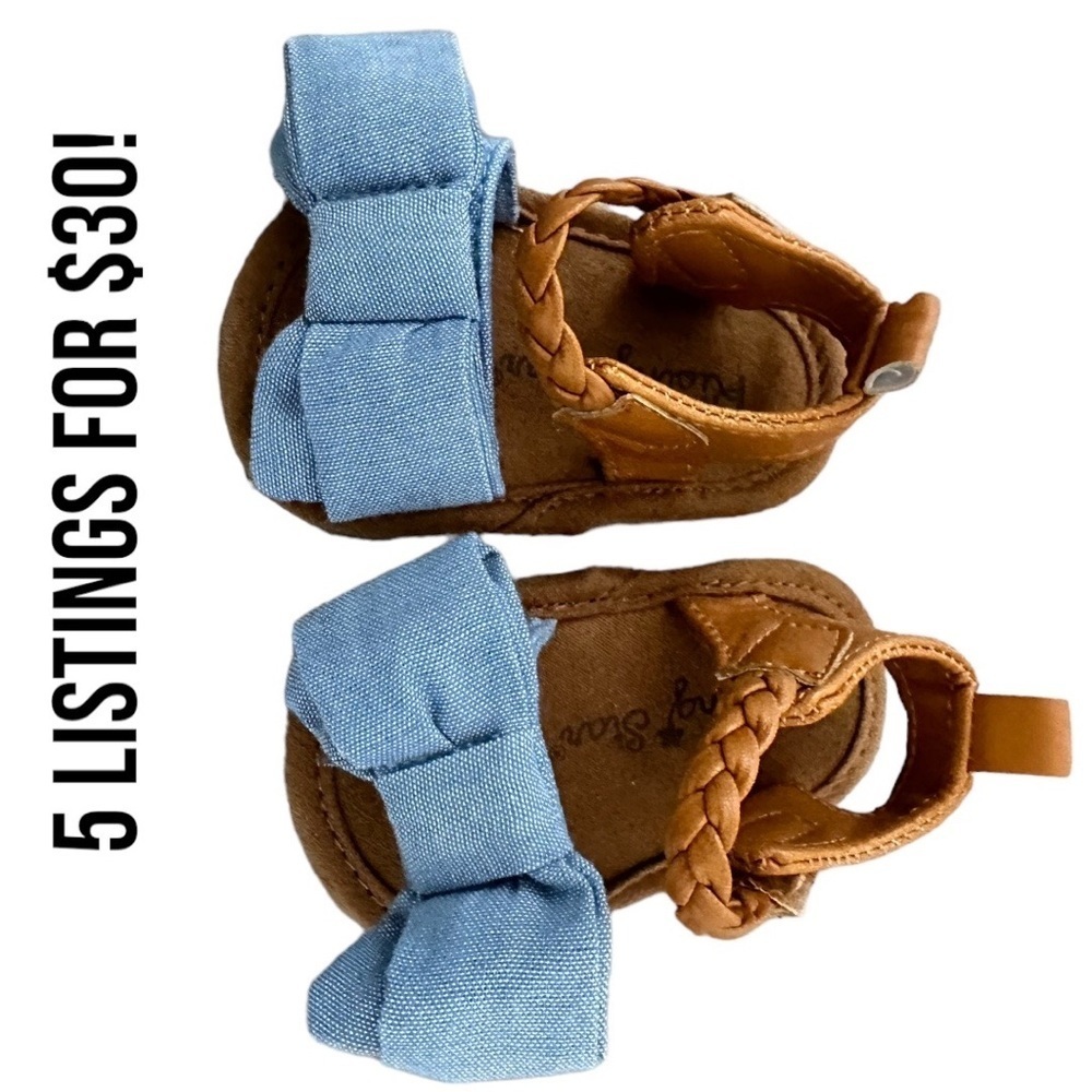Baby girl sandals 3-6 months